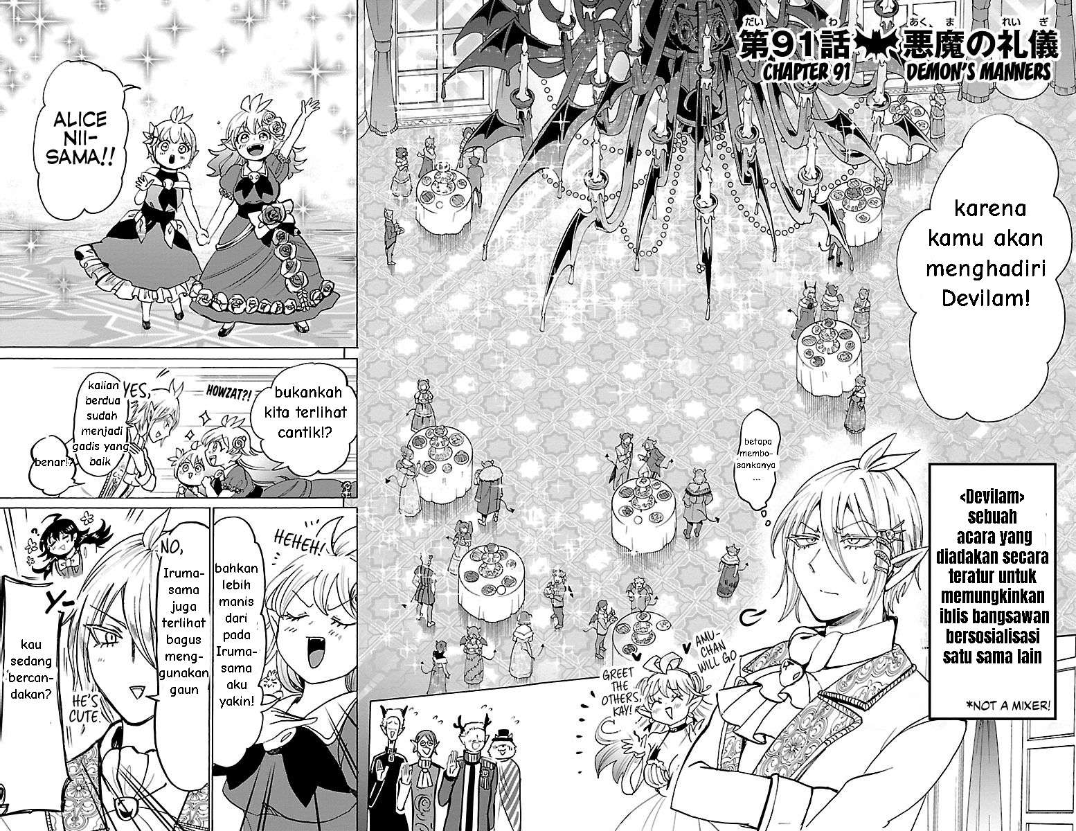 Baca  Mairimashita! Iruma-kun Chapter 91 Gambar 2