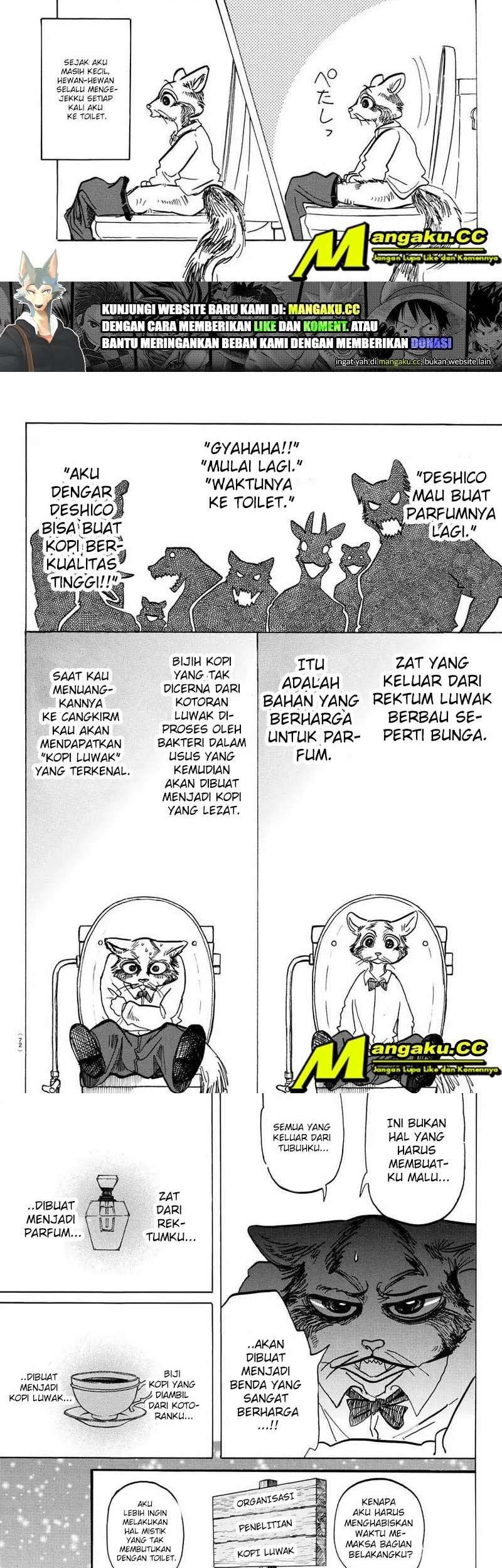 Beastars Chapter 145 Gambar 5