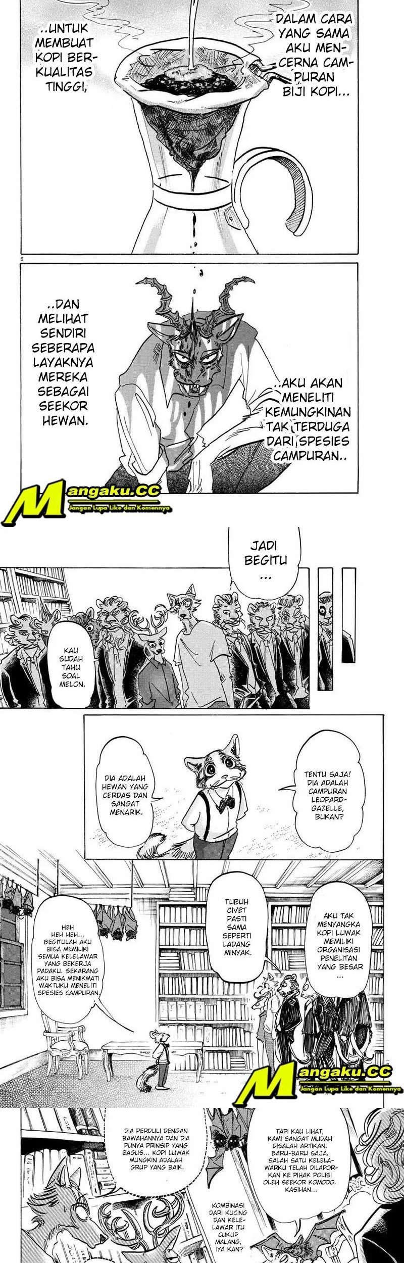 Beastars Chapter 145 Gambar 7