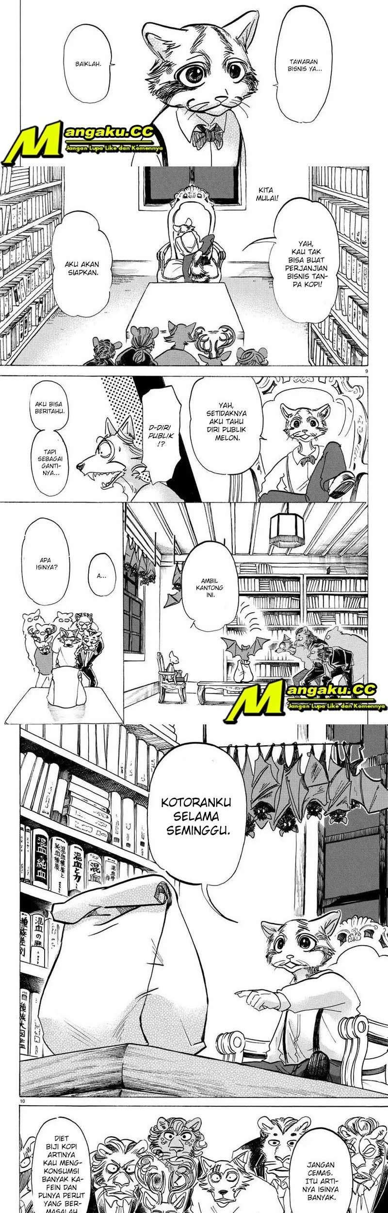Beastars Chapter 145 Gambar 9