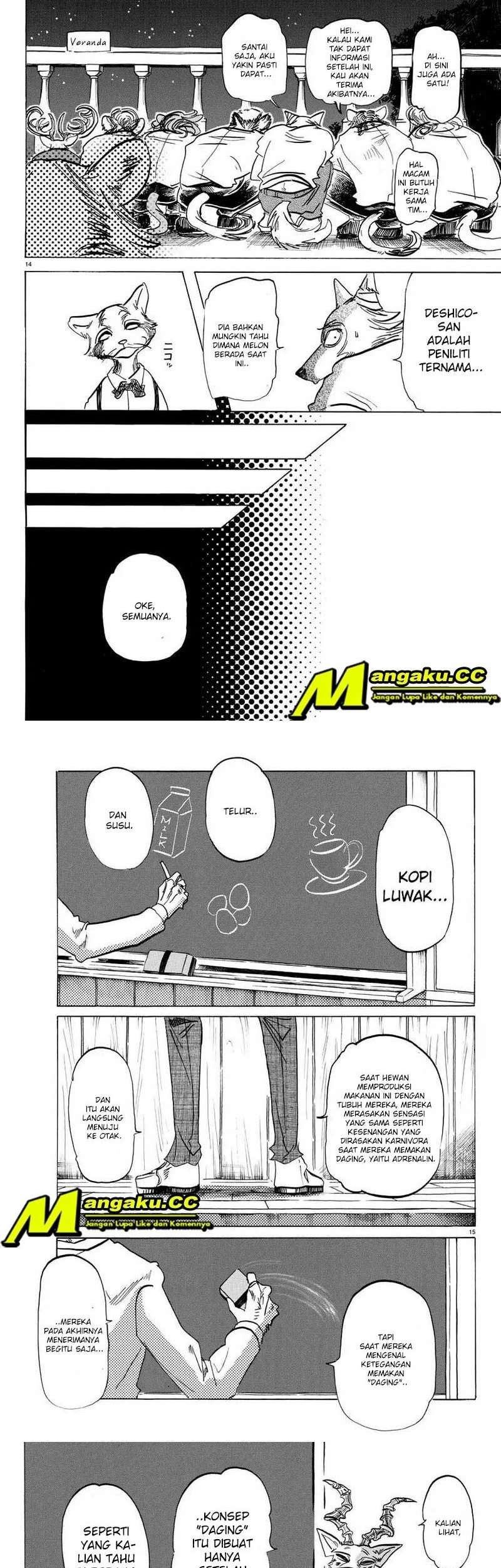 Beastars Chapter 145 Gambar 13