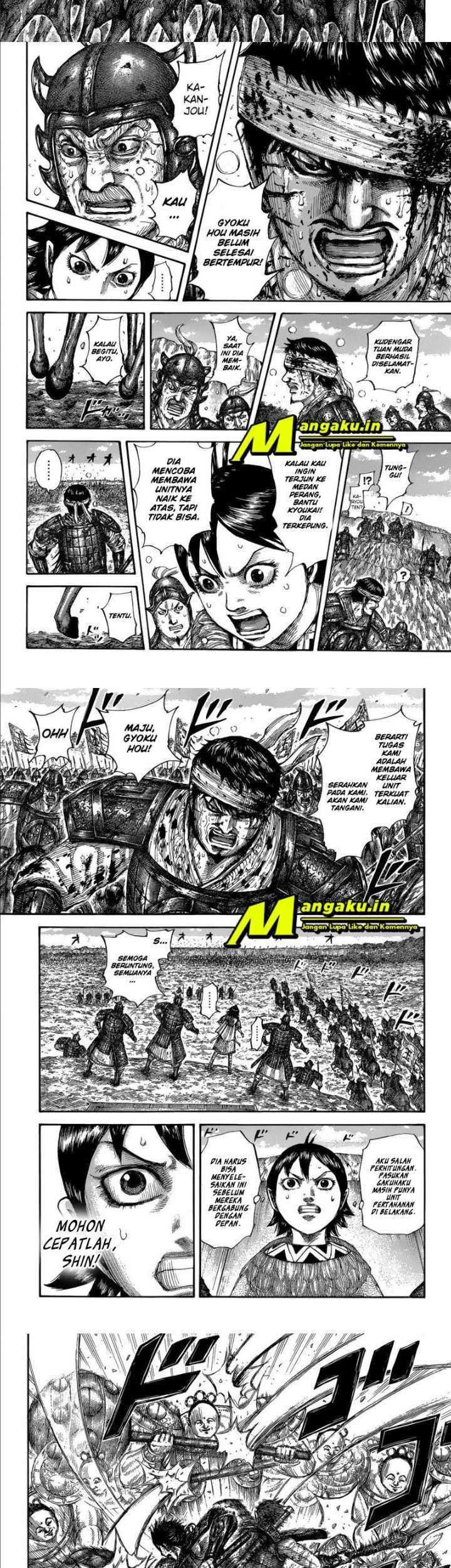 Kingdom Chapter 687 Gambar 9