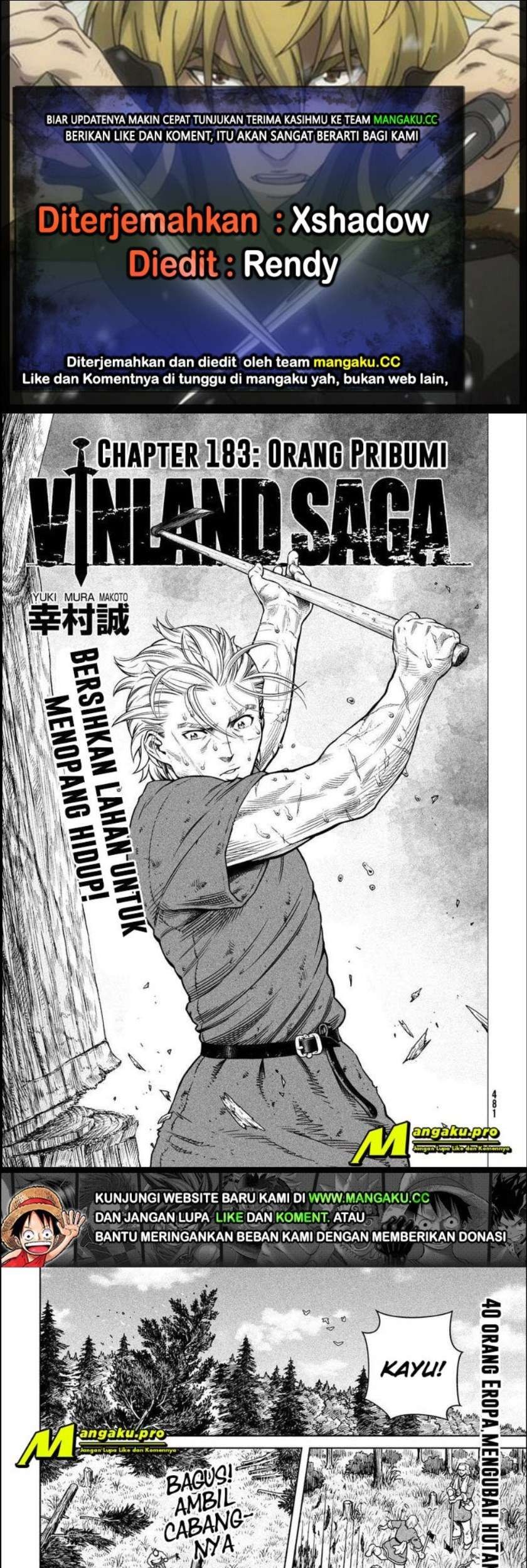 Baca Komik Vinland Saga Chapter 183 Gambar 1
