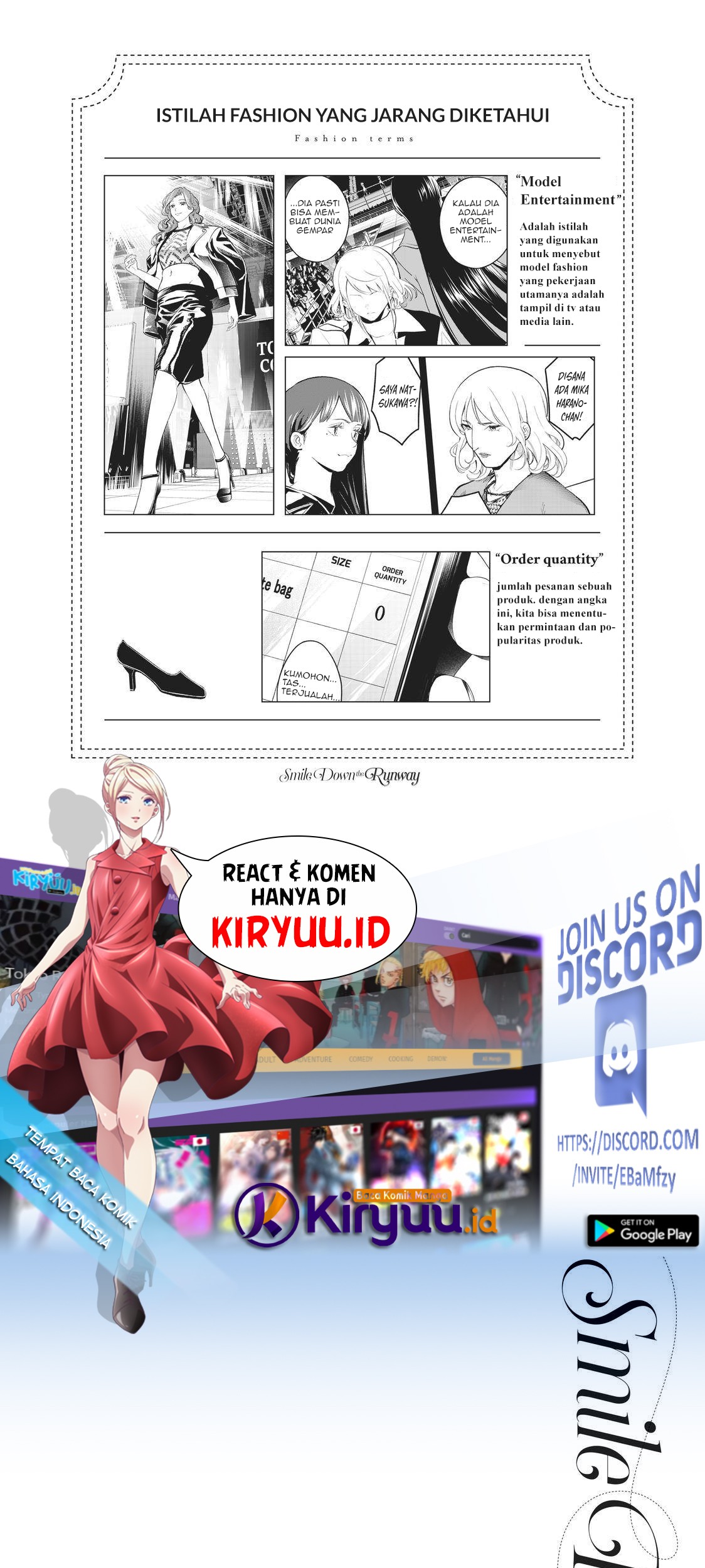 Runway de Waratte Chapter 132 Gambar 22