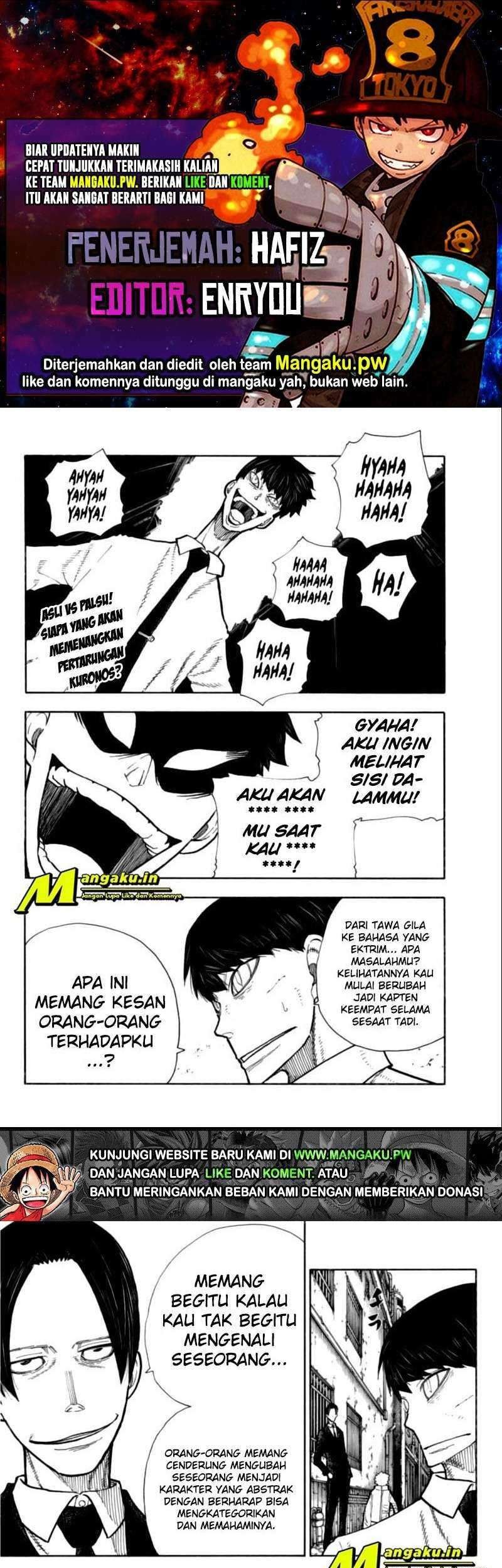 Baca Komik Fire Brigade of Flames Chapter 277 Gambar 1