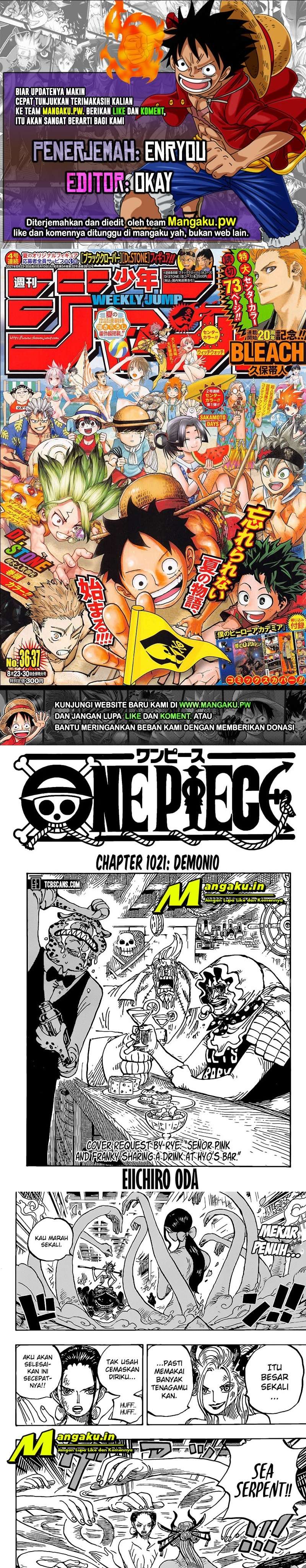 One Piece Chapter 1021 HD 1