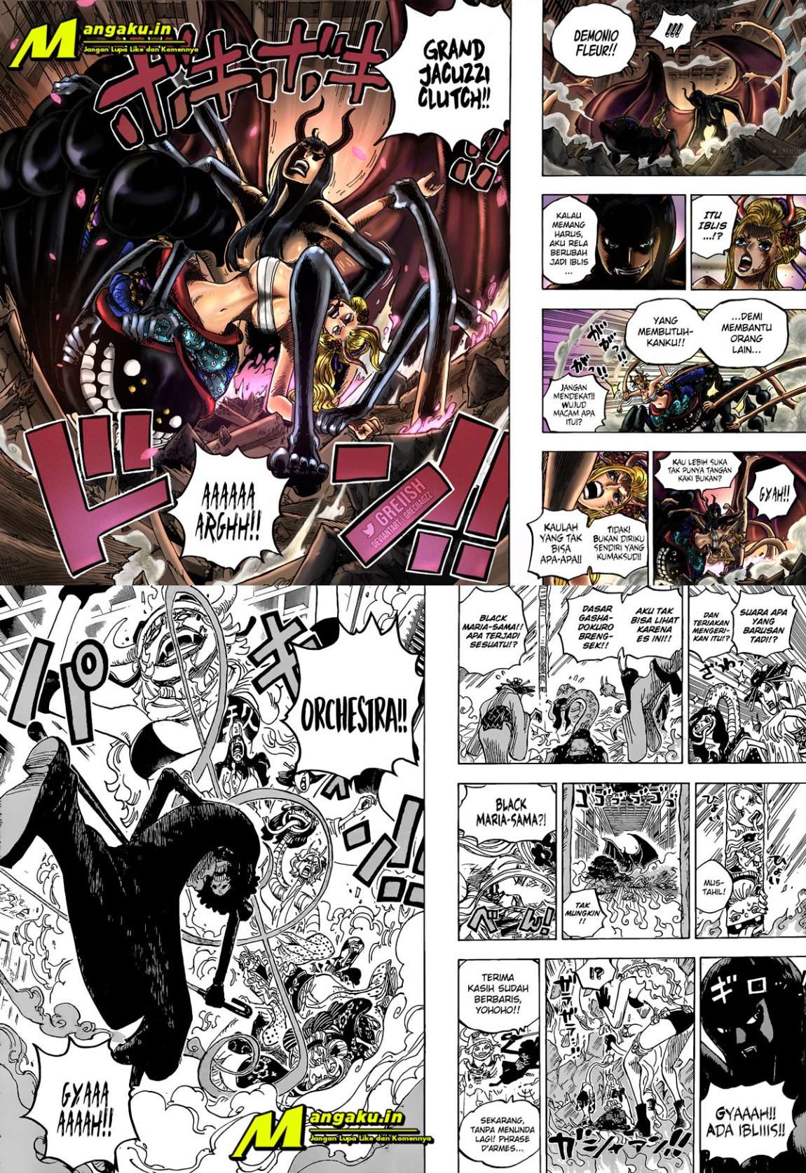 One Piece Chapter 1021 HD 5