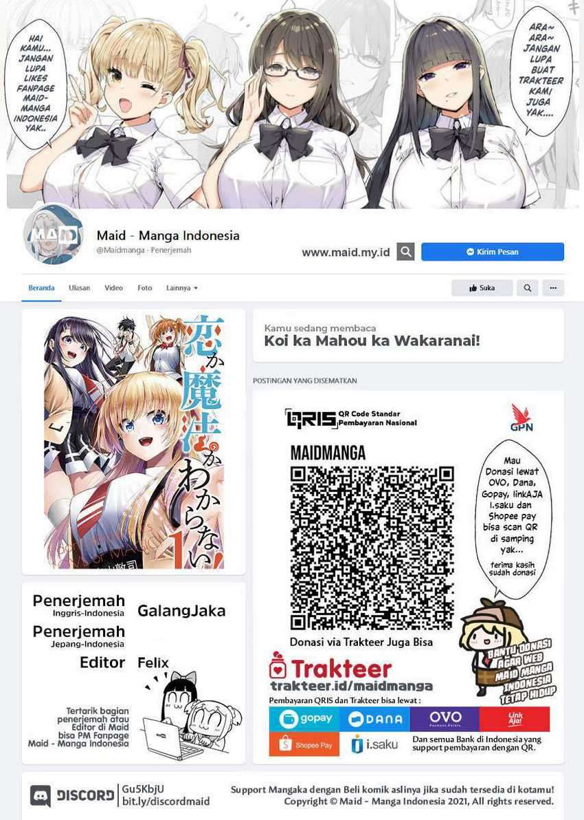 Baca  Koi ka Mahou ka Wakaranai! Chapter 27 Gambar 2