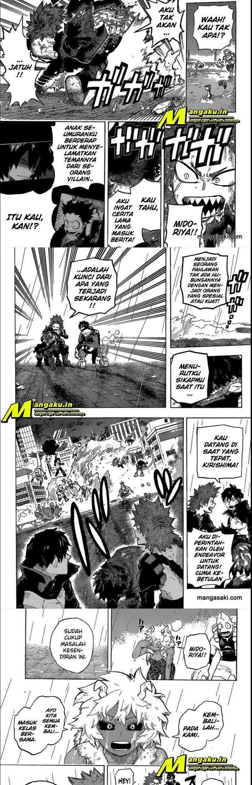 Boku no Hero Academia Chapter 322 Gambar 3
