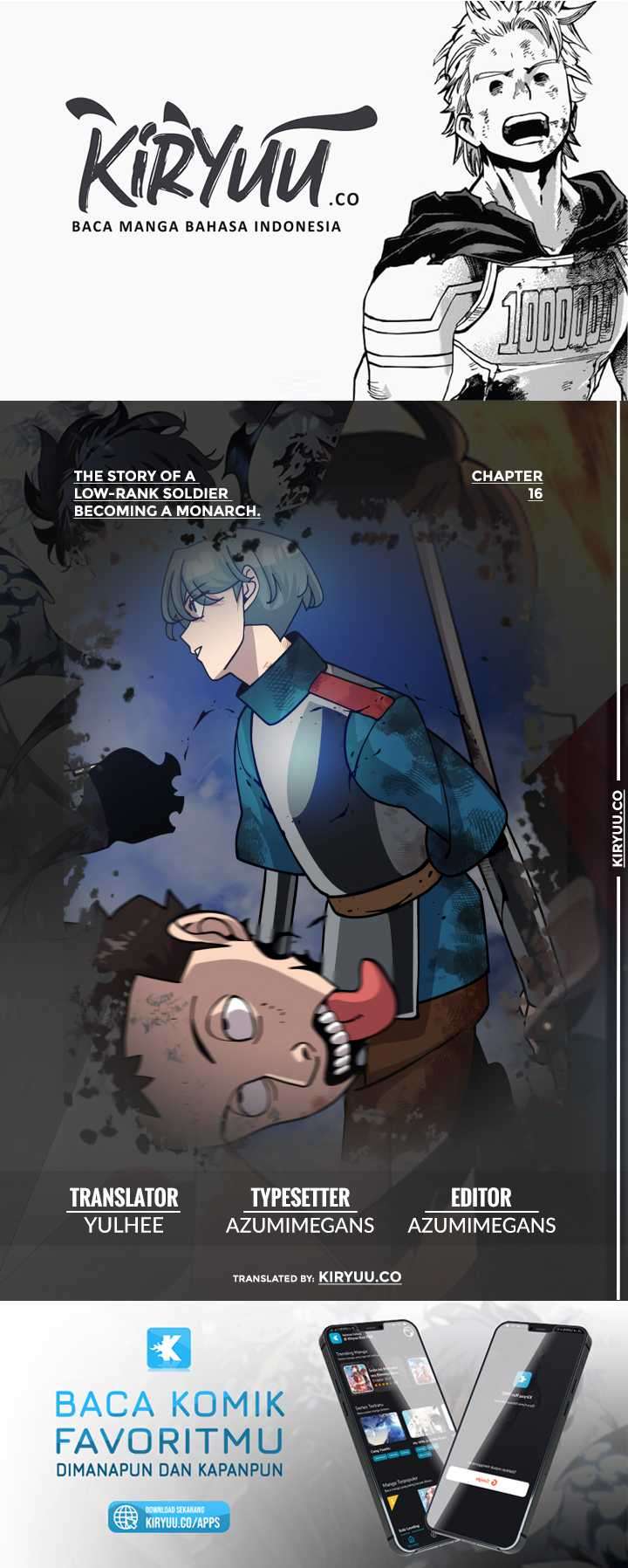 Baca Komik The Story of a Low-Rank Soldier Becoming a Monarch Chapter 16 Gambar 1