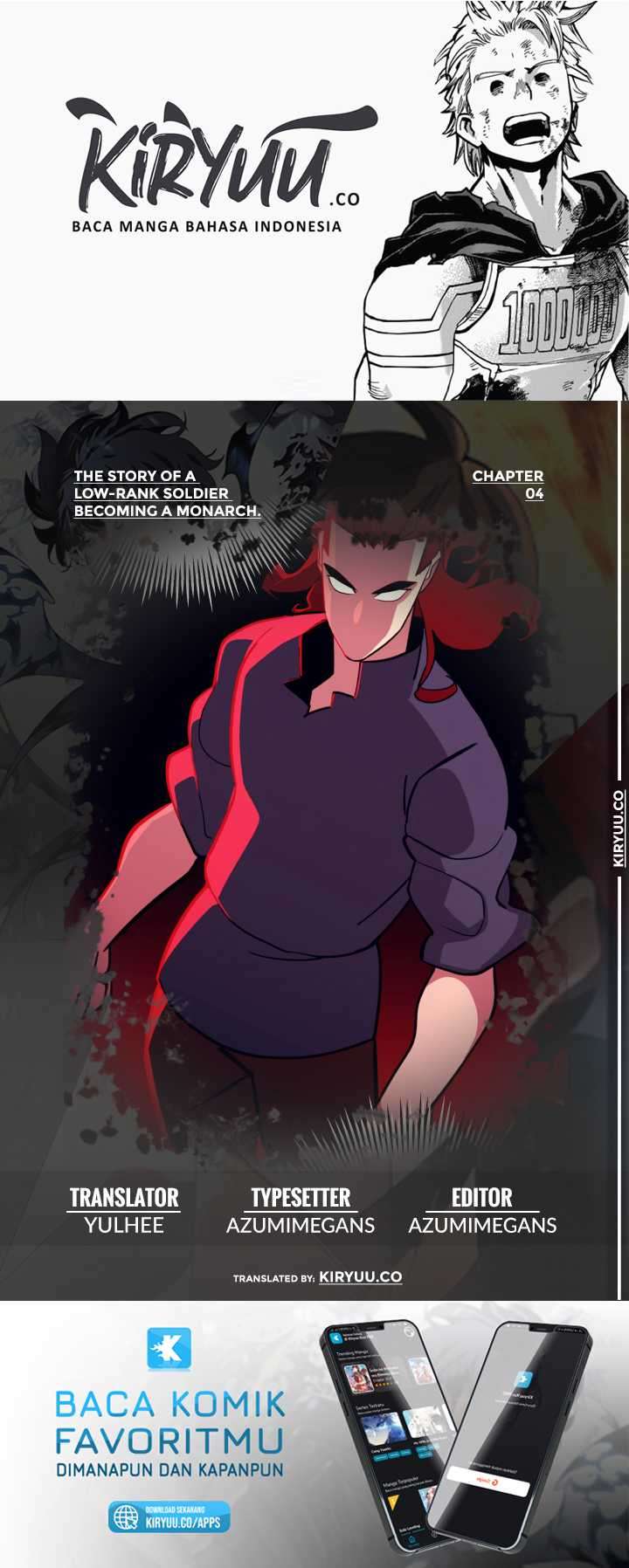 Baca Komik The Story of a Low-Rank Soldier Becoming a Monarch Chapter 4 Gambar 1