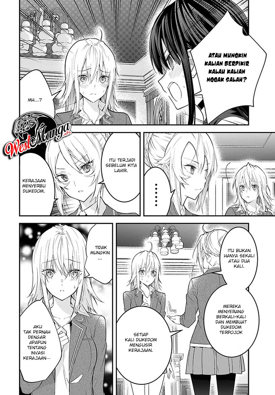 Otome Game Sekai wa Mob ni Kibishii Sekai Desu Chapter 34 Gambar 18