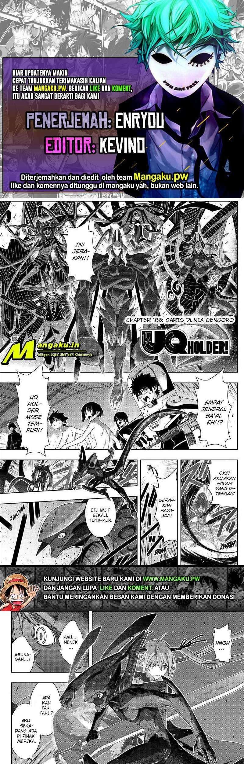 Baca Komik UQ Holder! Chapter 186.1 Gambar 1