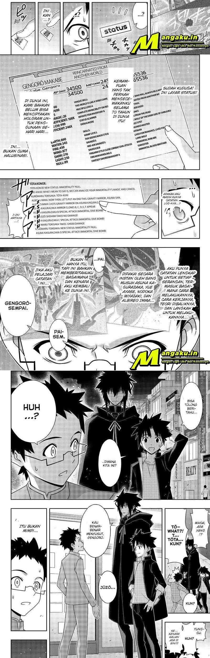 UQ Holder! Chapter 186.1 Gambar 10