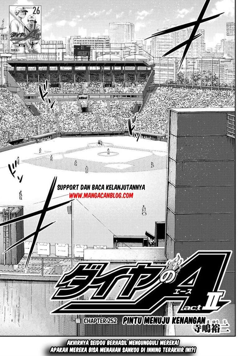 Baca Komik Diamond no Ace Act 2 Chapter 252 Gambar 1