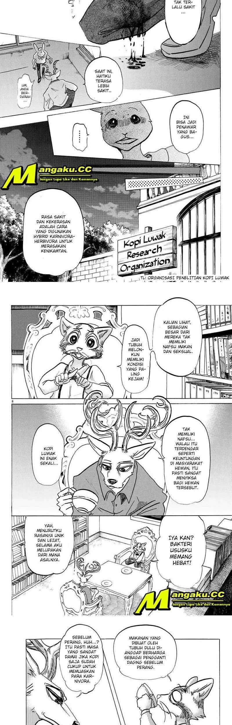 Beastars Chapter 147 Gambar 7