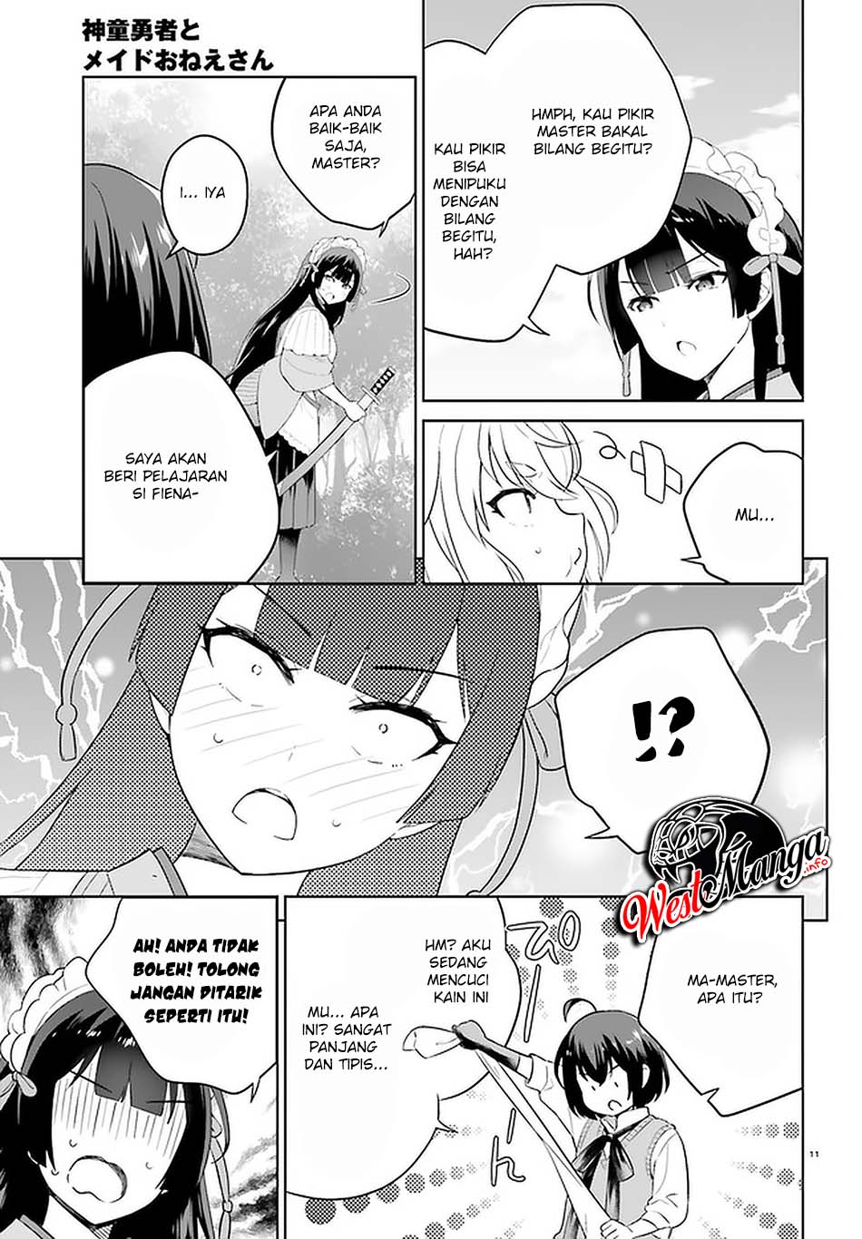 Shindou Yuusha to Maid Onee-san Chapter 14 Gambar 11