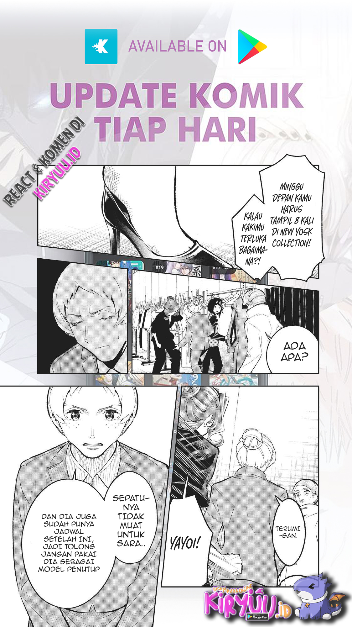 Runway de Waratte Chapter 136 Gambar 15