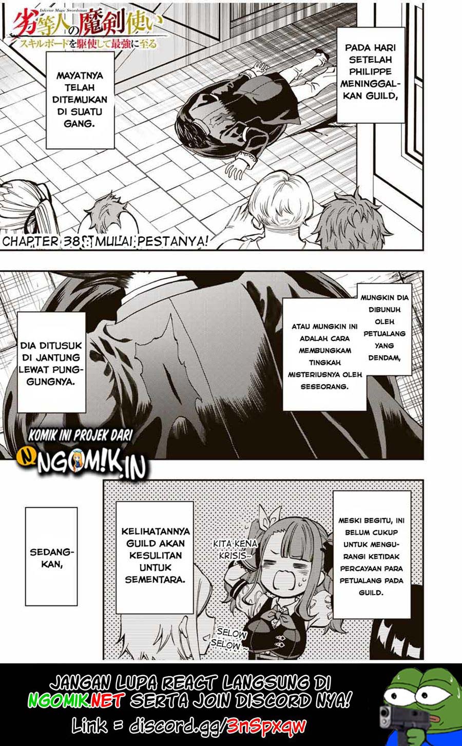 Baca The Reincarnated Inferior Magic Swordsman Chapter 38 Gambar 2