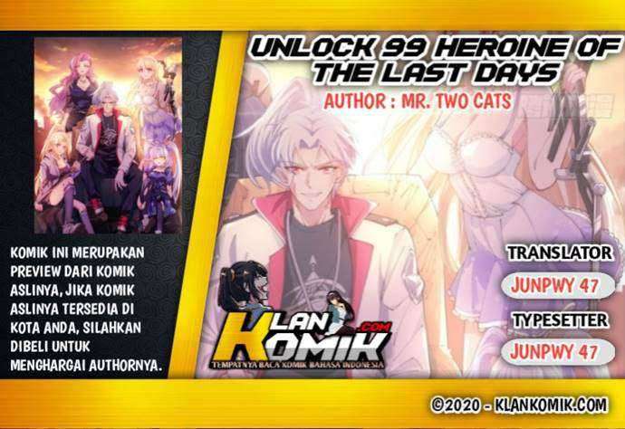 Unlock 99 Heroine Of The Last Day Chapter 22 1
