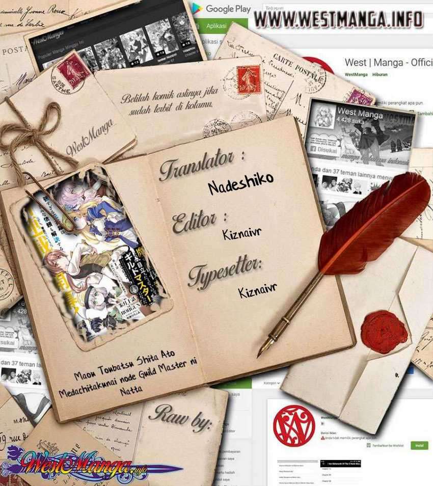 Maou Toubatsu Shita Ato, Medachitakunai node Guild Master ni Natta Chapter 17 Gambar 3