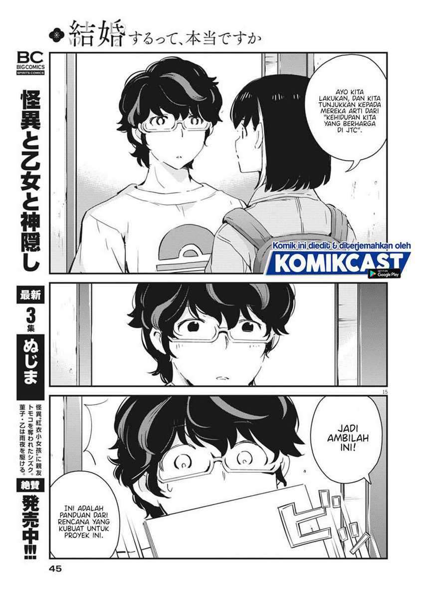 Kekkon Surutte, Hontou Desu Ka? Chapter 41 Gambar 16