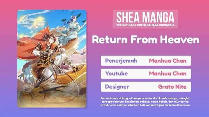 Baca Komik I Return From The Heavens Chapter 2 Gambar 1