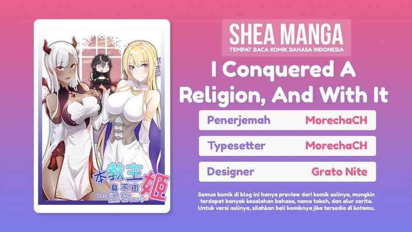 Baca Komik I Conquered A Religion, And With It Came A Harem Chapter 10 Gambar 1