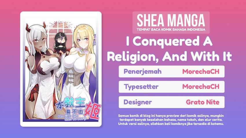 Baca Komik I Conquered A Religion, And With It Came A Harem Chapter 9 Gambar 1