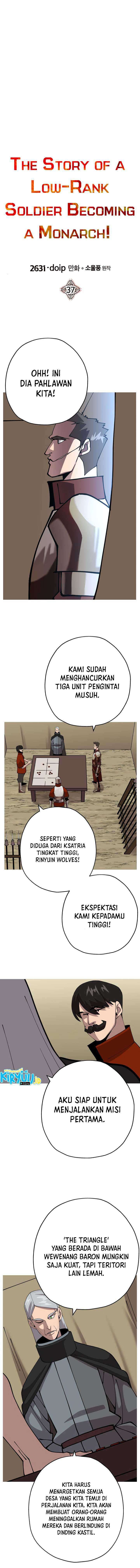 The Story of a Low-Rank Soldier Becoming a Monarch Chapter 37 Gambar 5