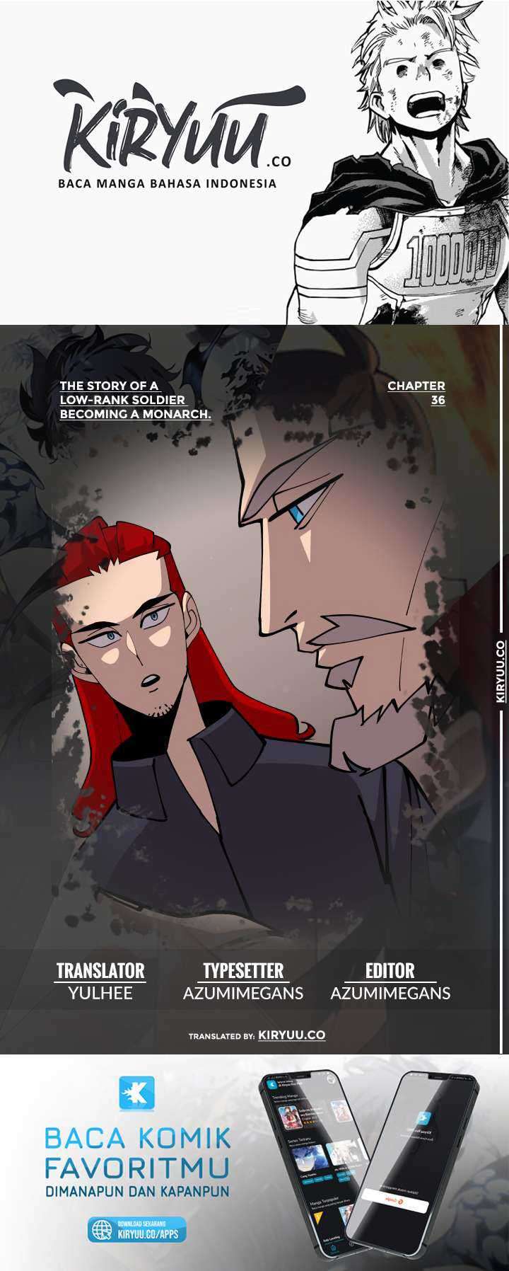 Baca Komik The Story of a Low-Rank Soldier Becoming a Monarch Chapter 36 Gambar 1