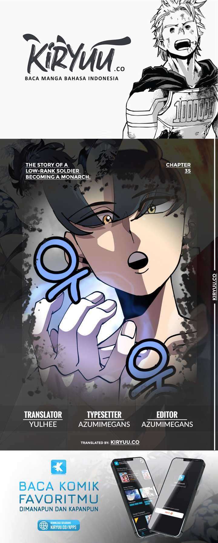 Baca Komik The Story of a Low-Rank Soldier Becoming a Monarch Chapter 35 Gambar 1