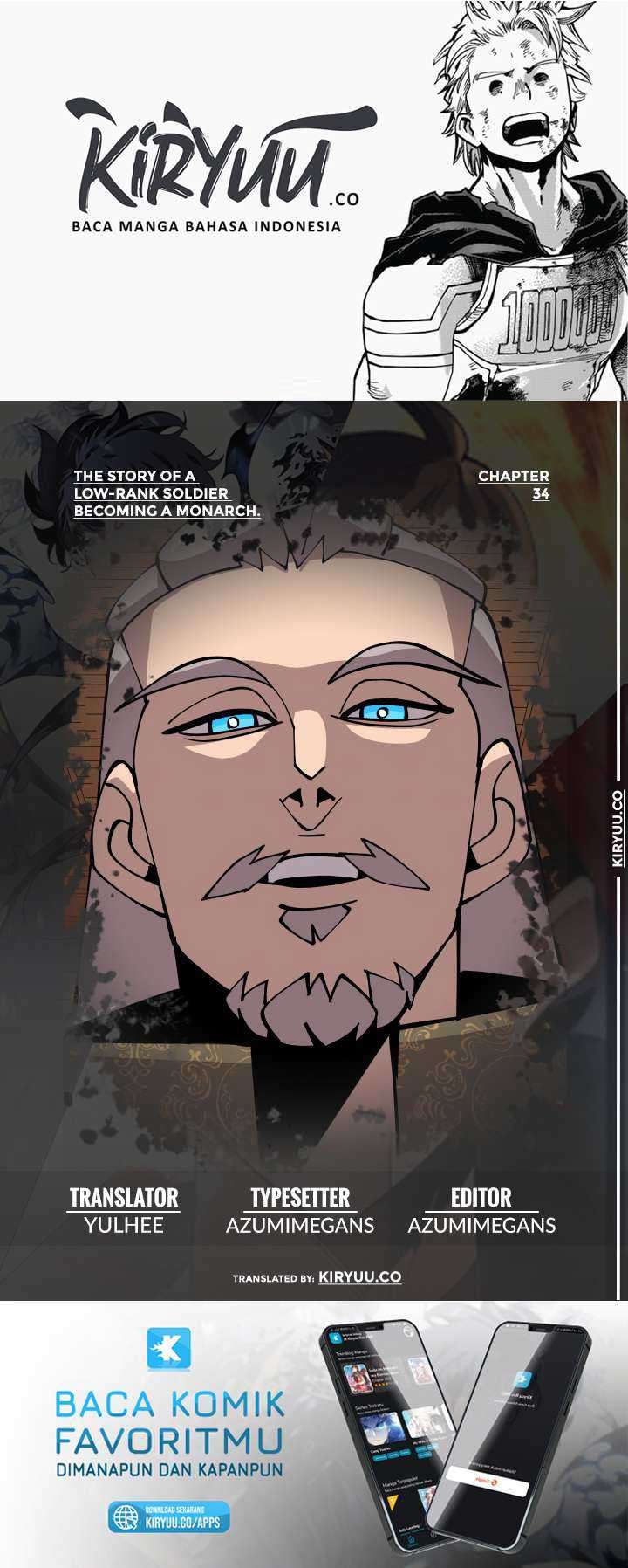 Baca Komik The Story of a Low-Rank Soldier Becoming a Monarch Chapter 34 Gambar 1