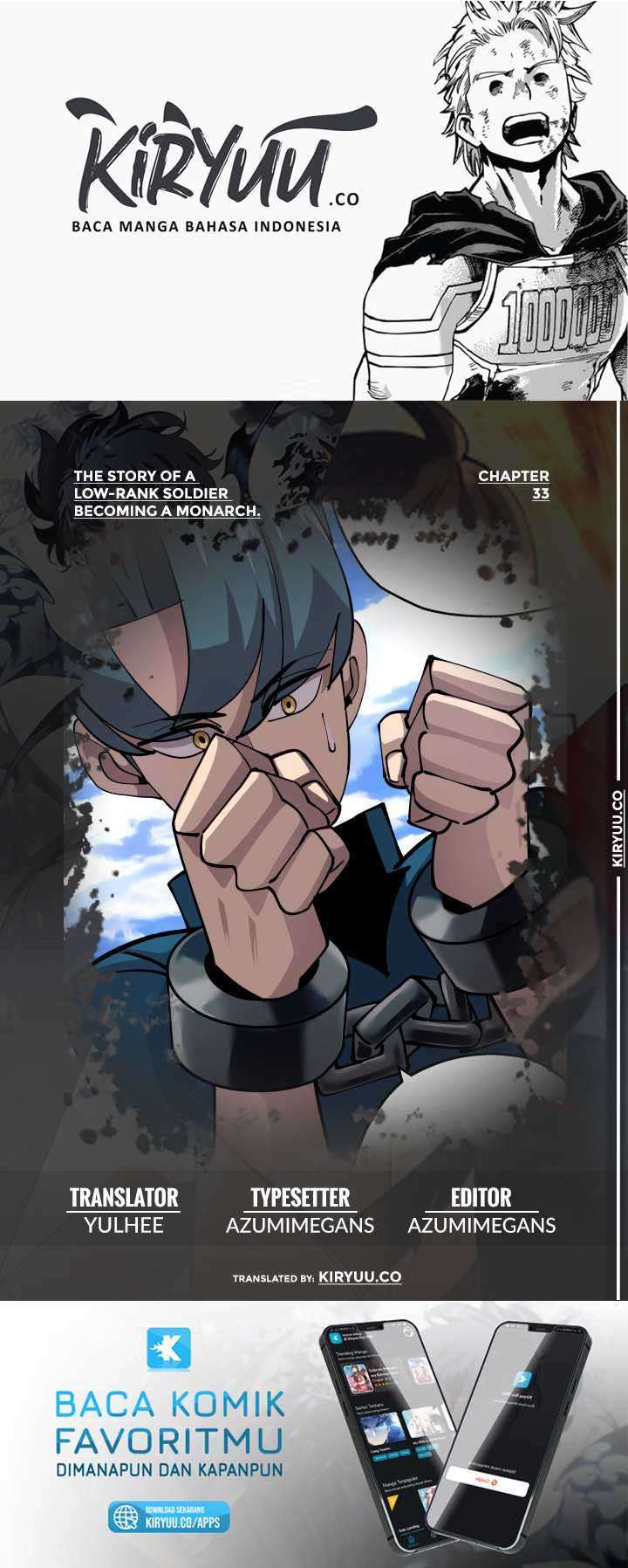 Baca Komik The Story of a Low-Rank Soldier Becoming a Monarch Chapter 33 Gambar 1
