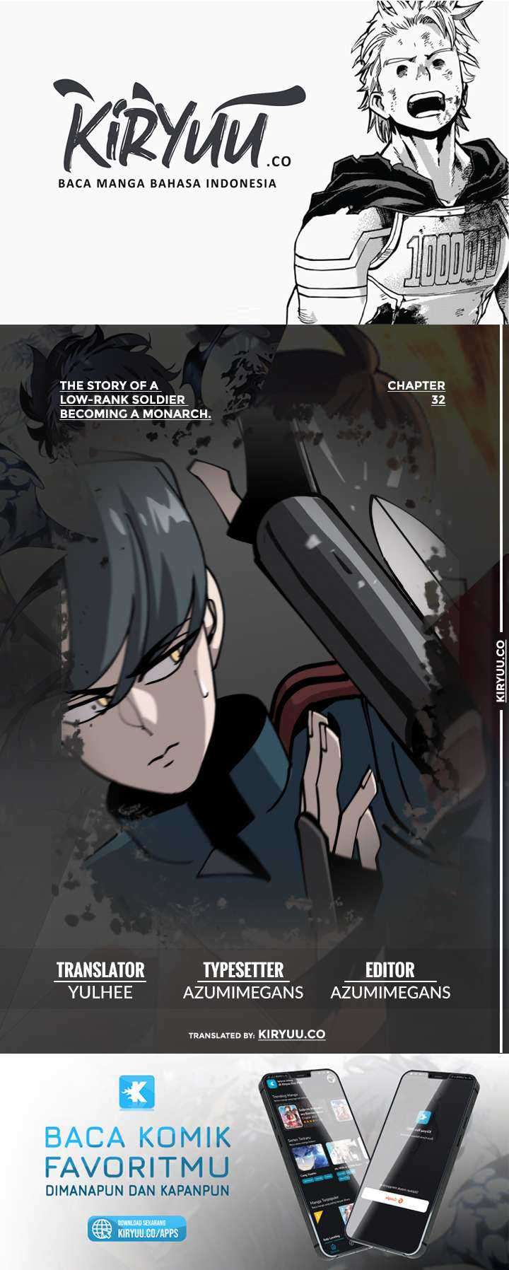 Baca Komik The Story of a Low-Rank Soldier Becoming a Monarch Chapter 32 Gambar 1