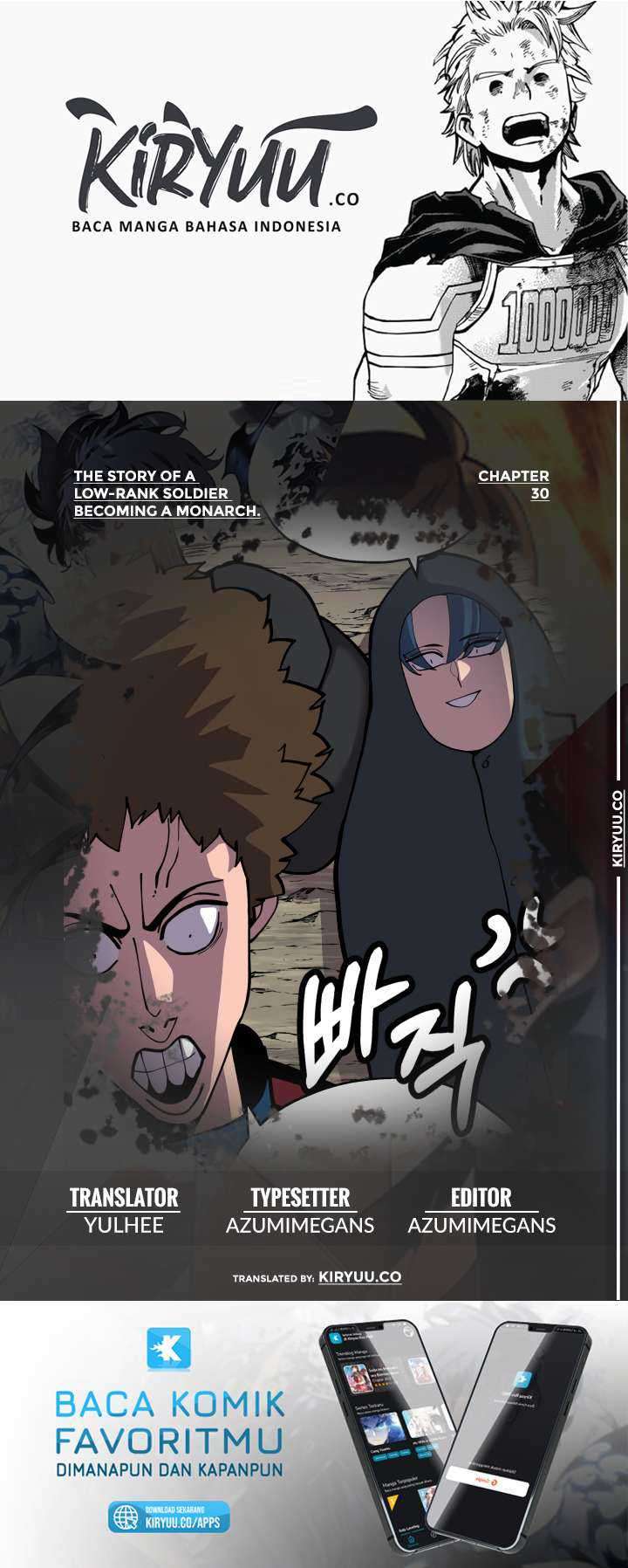 Baca Komik The Story of a Low-Rank Soldier Becoming a Monarch Chapter 30 Gambar 1