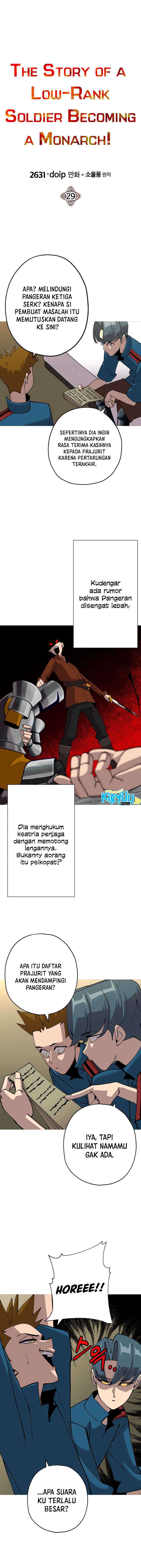 The Story of a Low-Rank Soldier Becoming a Monarch Chapter 29 Gambar 7