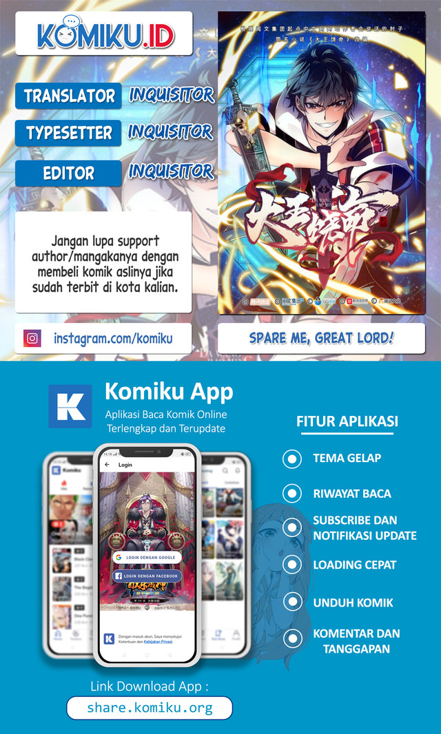 Baca Komik Spare Me, Great Lord! Chapter 62 Gambar 1