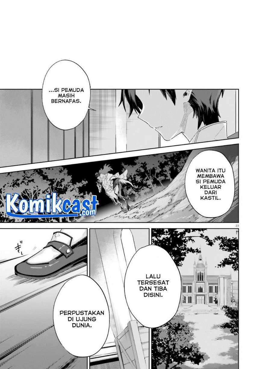 Kagami no Mukou no Saihate Toshokan: Kou no Yuusha to Itsuwari no Maou Chapter 11 Gambar 24