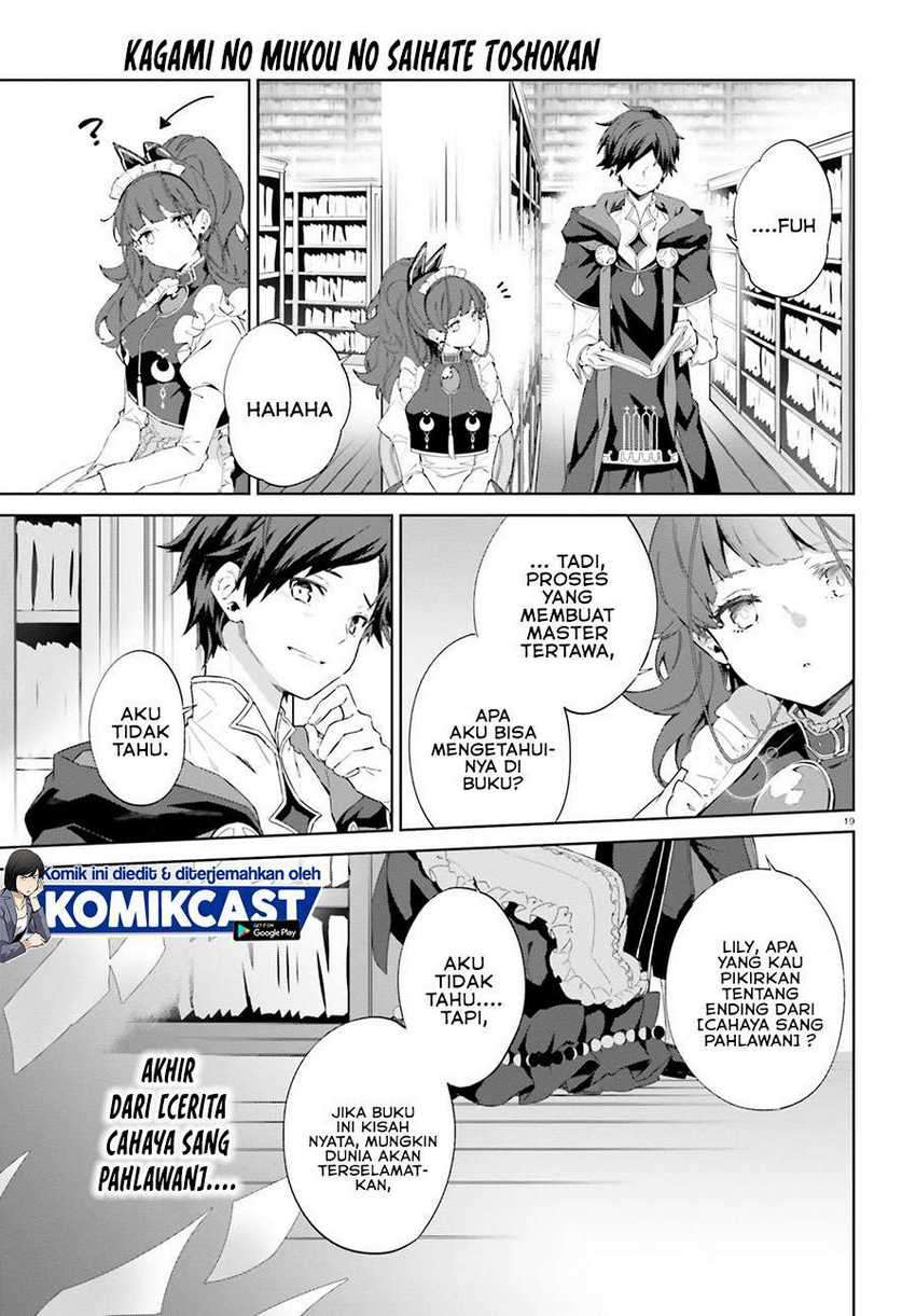 Kagami no Mukou no Saihate Toshokan: Kou no Yuusha to Itsuwari no Maou Chapter 10 Gambar 20