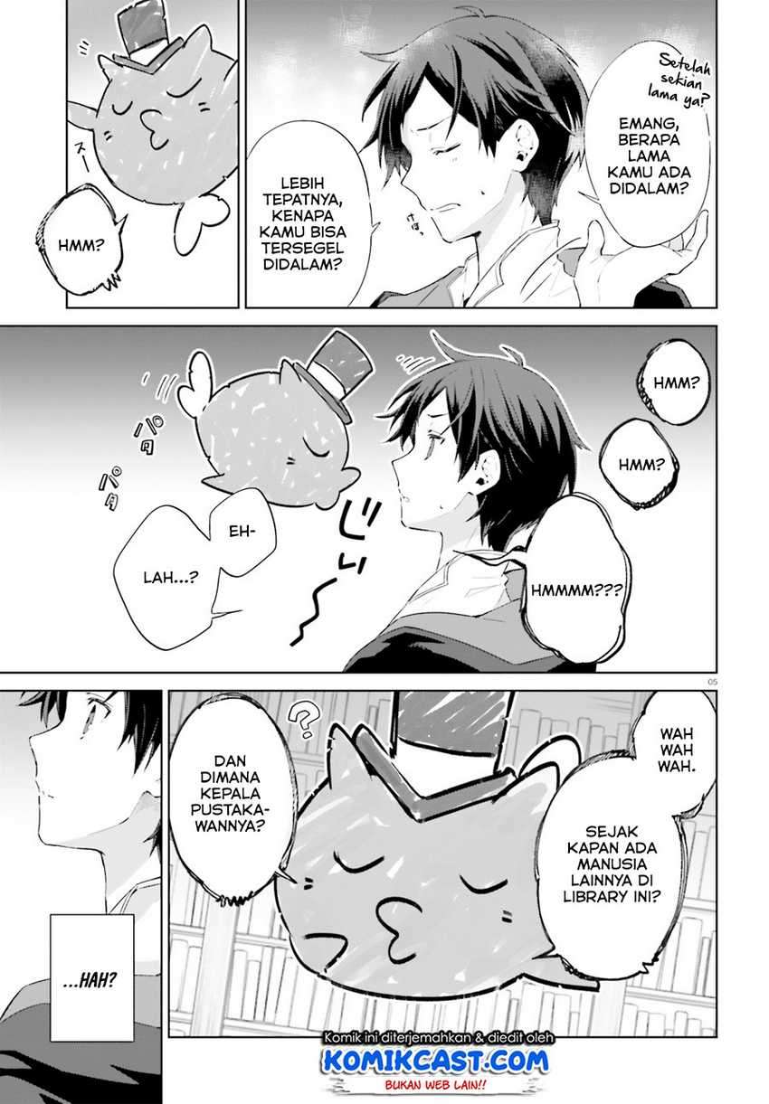 Kagami no Mukou no Saihate Toshokan: Kou no Yuusha to Itsuwari no Maou Chapter 8 Gambar 6