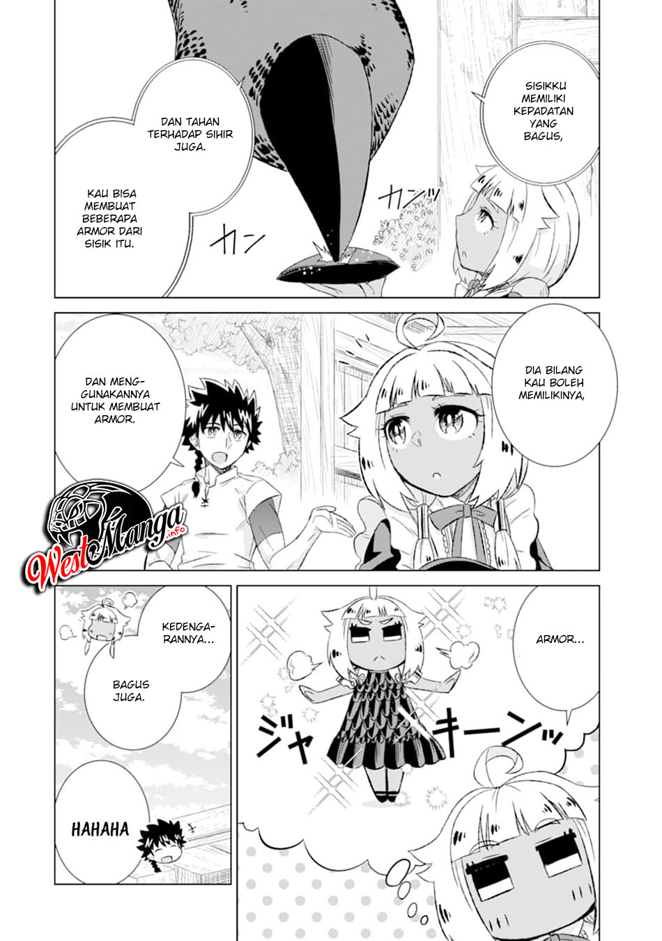 Isekai de tadahitori no mamono tsukai ~ tenshoku shitara maou ni machigawa remashita Chapter 28 Gambar 13