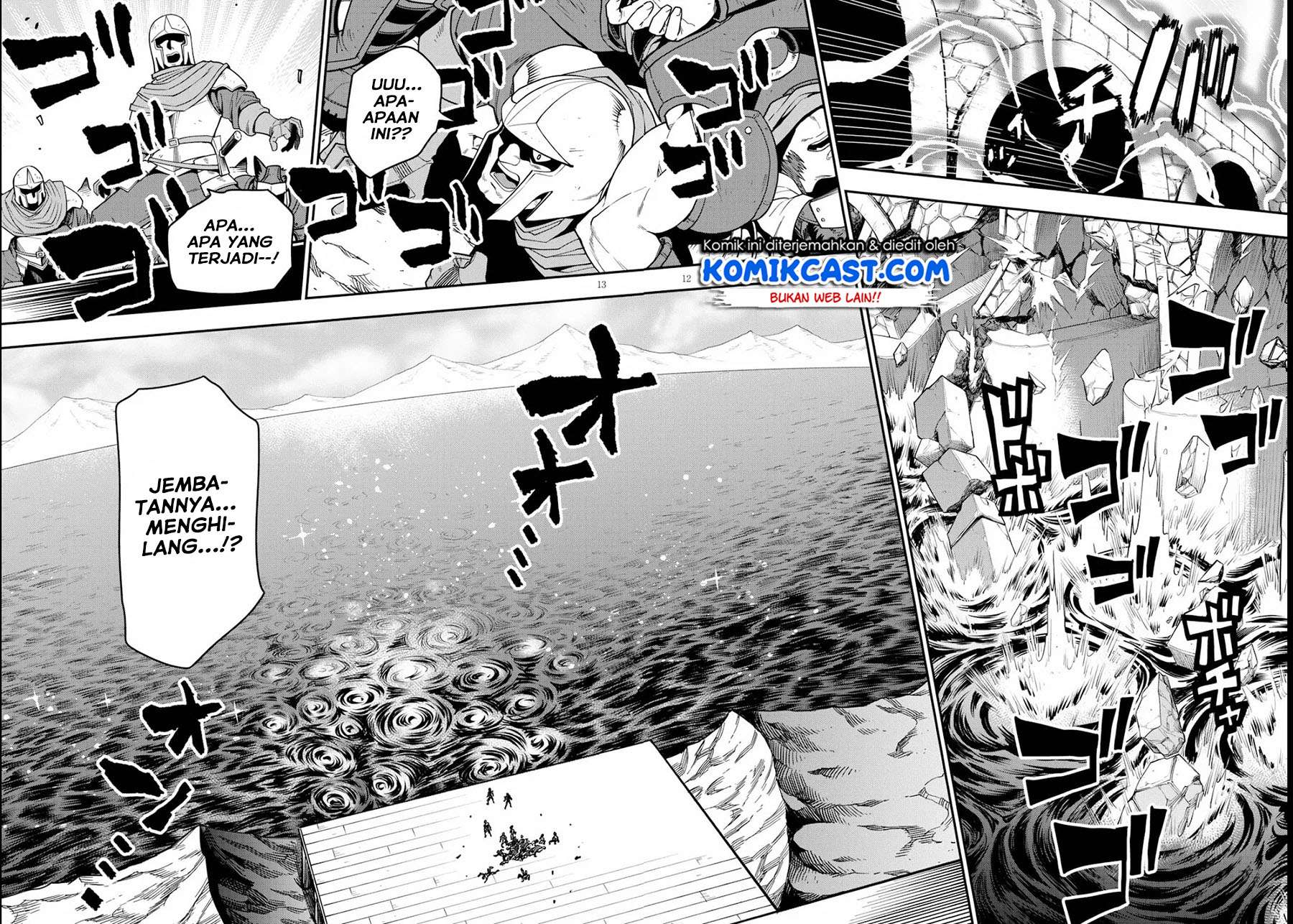 Konjiki no Moji Tsukai: Yuusha Yonin ni Makikomareta Unique Cheat Chapter 74. Gambar 13