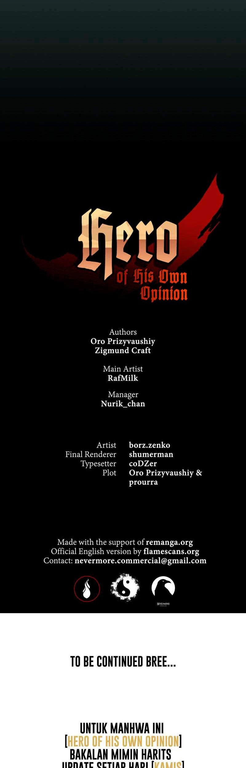 Hero of His Own Opinion Chapter 6 Gambar 26