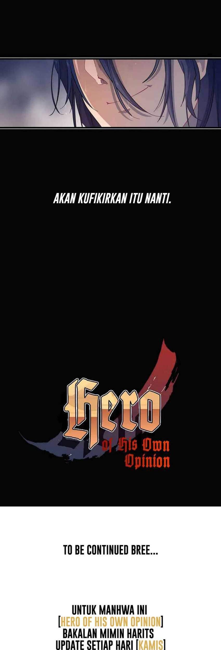 Hero of His Own Opinion Chapter 4 Gambar 39