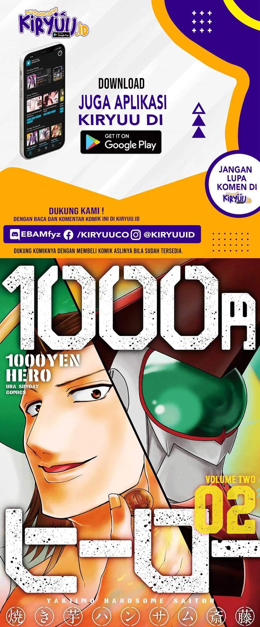 Baca Manga 1000 Yen Hero Chapter 9 Gambar 2