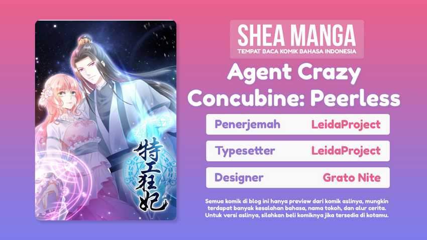 Agent Crazy Concubine: Peerless Comprehension Chapter 8 1