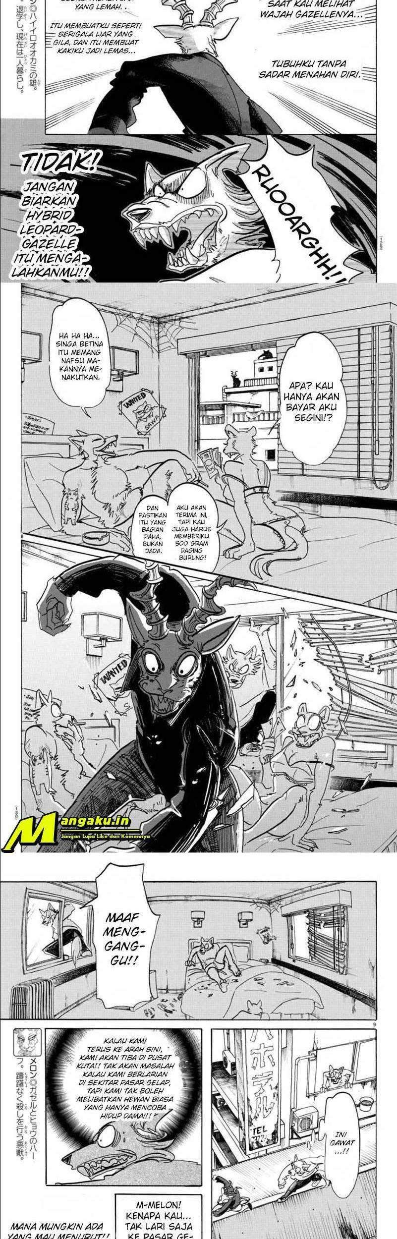 Beastars Chapter 151 Gambar 6