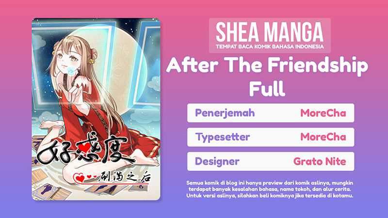 After The Friendship Full Chapter 18 1
