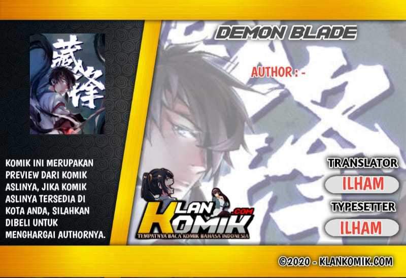 Baca Komik Demon Blade Chapter 00 Gambar 1